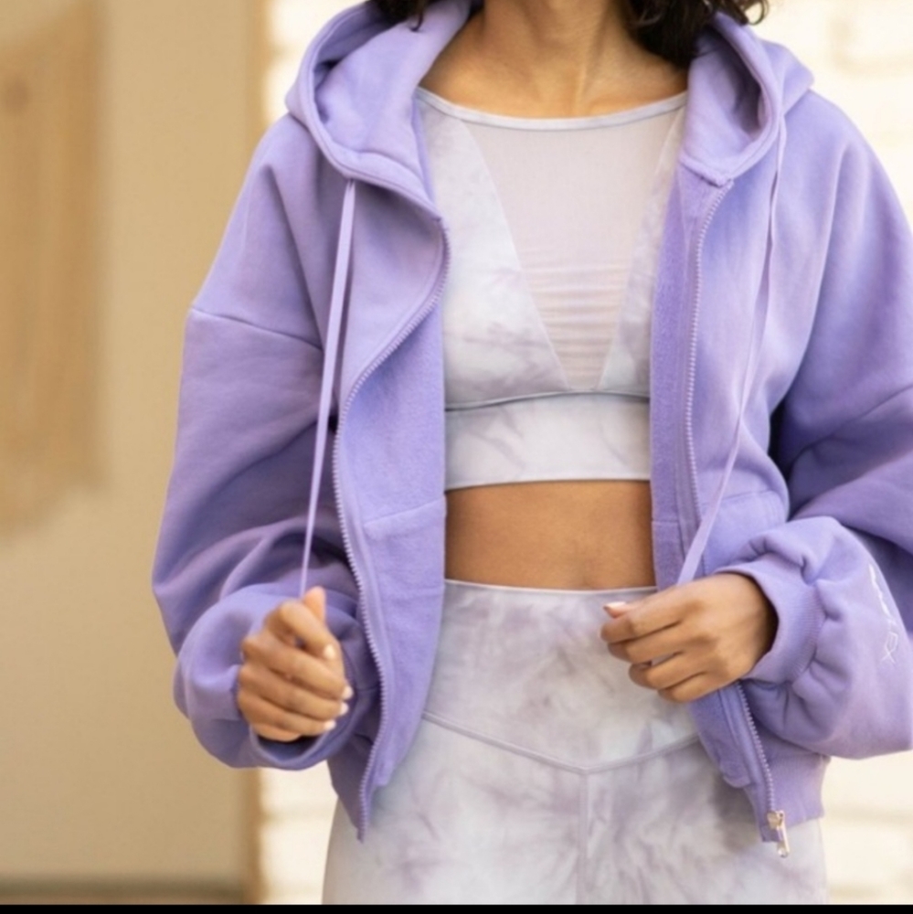 ISO Cloud Hoodie in Blue Violet